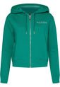 Saco Manga Larga Con Cierre Y Hoodie Mujer Verde Tommy Hilfiger de Tommy Hilfiger