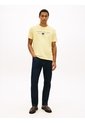 Camiseta Amarilla De Punto Con Logo Tommy Hilfiger de Tommy Hilfiger