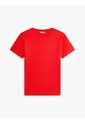 Camiseta Roja Slim De Cuello Redondo Tommy Hilfiger de Tommy Hilfiger