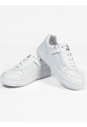 Tenis Casual Para Niño Blanco Tommy Hilfiger