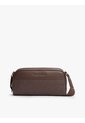 Bolso Marrón Cruzado Con Logo En Relieve Tommy Hilfiger de Tommy Hilfiger