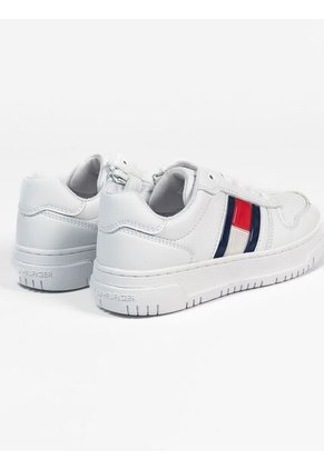 Tenis Casual Para Niño Blanco Tommy Hilfiger