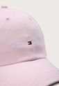 Gorra Rosa-Blanco Tommy Jeans Essential Crossover Sport Cap de Tommy Hilfiger