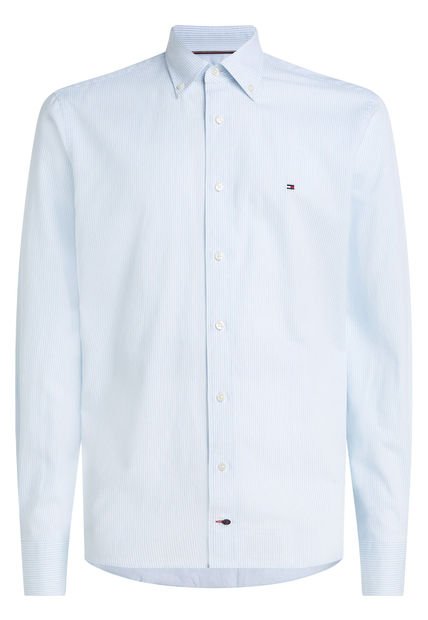 Camisa Oxford Con Corte Regular Hombre  Tommy Hilfiger