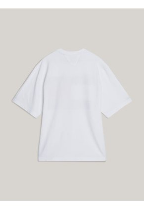 Camiseta Blanca Con Logo Tommy X Mercedes F1 X CR Tommy Hilfiger