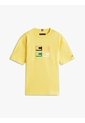 Camiseta Amarilla Para Niño Con Logo Gráfico 3D Tommy Hilfiger de Tommy Hilfiger