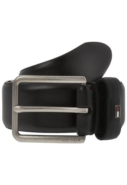 Cinturón Negro Tommy Hilfiger