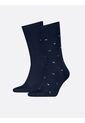 Pack Azul De 2 Medias Con Múltiples Banderas Tommy Hilfiger de Tommy Hilfiger