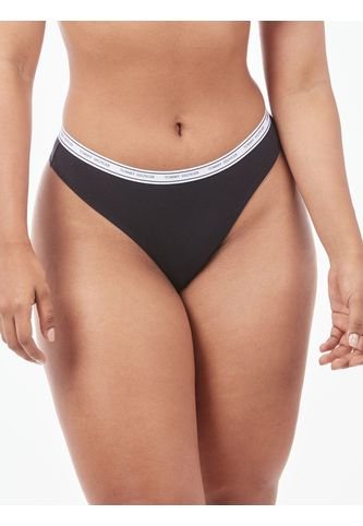 Tanga Negra Con Logo En La Cintura Tommy Hilfiger Tommy Hilfiger