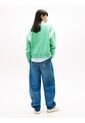 Buzo Verde Holgado Con Logo Bordado A Contraste Tommy Jeans de Tommy Hilfiger