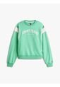 Buzo Verde Holgado Con Logo Bordado A Contraste Tommy Jeans de Tommy Hilfiger