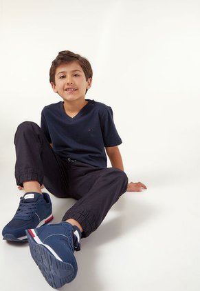 Camiseta Azul Navy Tommy Hilfiger Kids
