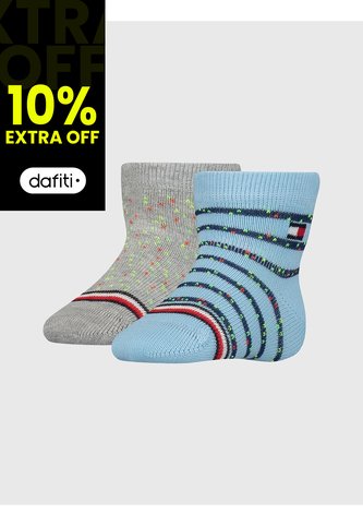 Th De Niño Baby Sock 2P Neppy Stripe Tommy Hilfiger Tommy Hilfiger