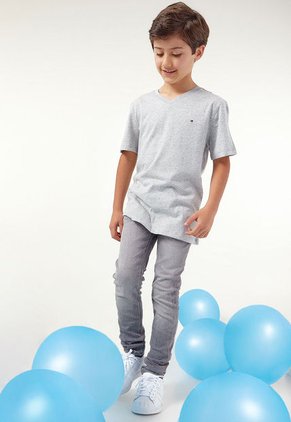 Camiseta Gris Tommy Hilfiger Kids