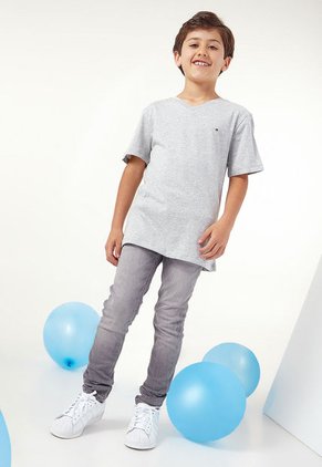 Camiseta Gris Tommy Hilfiger Kids