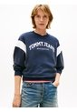 Saco Multicolor Holgado Con Logo Bordado A Contraste Tommy Jeans de Tommy Hilfiger
