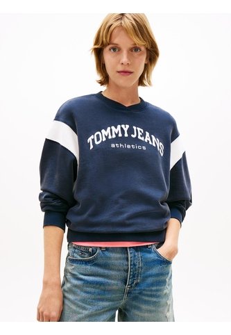 Saco Multicolor Holgado Con Logo Bordado A Contraste Tommy Jeans Tommy Hilfiger