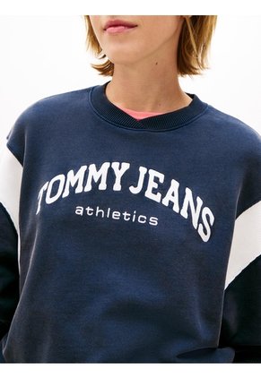 Saco Multicolor Holgado Con Logo Bordado A Contraste Tommy Jeans
