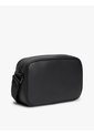 Bolso Negro Cruzado Con Panel Tejido Tommy Hilfiger de Tommy Hilfiger