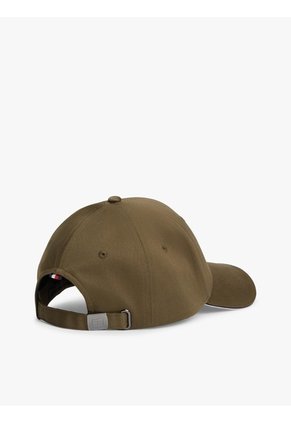 Gorra Verde De Béisbol Con Seis Paneles Y Logo Tommy Hilfiger