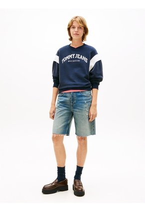 Saco Multicolor Holgado Con Logo Bordado A Contraste Tommy Jeans
