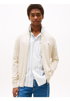 Saco Gris De Cuello Perkins Con Cremallera Tommy Hilfiger