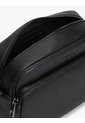 Bolso Negro Cruzado Con Panel Tejido Tommy Hilfiger de Tommy Hilfiger