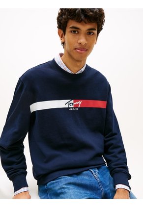 Saco Multicolor De Corte Regular Con Logo Tommy Jeans
