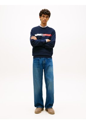 Saco Multicolor De Corte Regular Con Logo Tommy Jeans