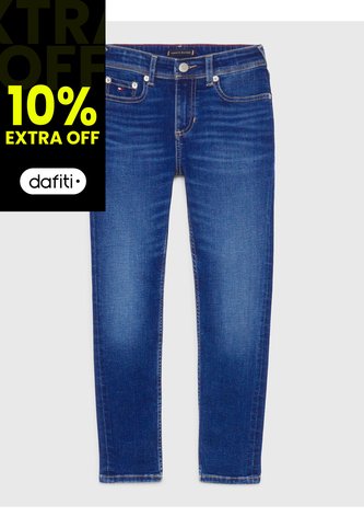 Jeans De Niño Scanton Y Ajustados Desteñidos Tommy Hilfiger Tommy Hilfiger