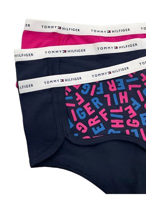 Paquete De 3 Calzones Tipo Hipster Tommy Hilfiger