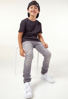 Camiseta Negro Tommy Hilfiger Kids