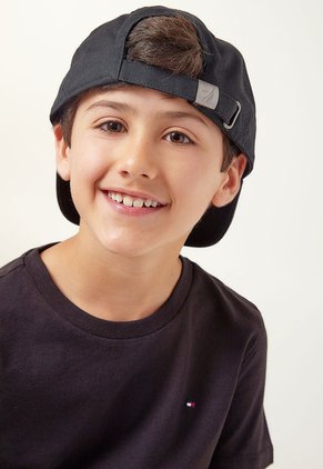 Camiseta Negro Tommy Hilfiger Kids