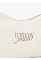 Bolso Blanco De Hombro Con Logo Metálico Tommy Hilfiger de Tommy Hilfiger