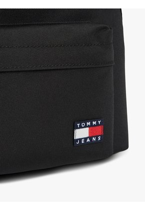 Morral Negro Essential Con Logo Tommy Hilfiger