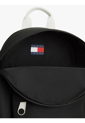 Morral Negro Essential Con Logo Tommy Hilfiger