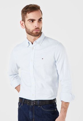 Camisa Celeste Tommy Hilfiger