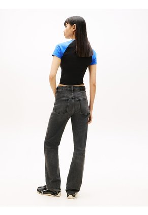 Jeans Gris Kira De Corte Slim Tommy Jeans