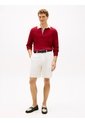 Bermudas Blanco Chino Dover Con Logo Bordado Tommy Hilfiger de Tommy Hilfiger