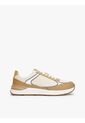 Tenis Beige De Cuero Con Monograma TH Tommy Hilfiger de Tommy Hilfiger