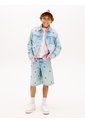 Bermudas Celeste Con Diseño Estampado Tommy Hilfiger de Tommy Hilfiger