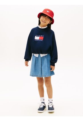 Saco Multicolor Amplio Con Bajo Elástico Tommy Hilfiger