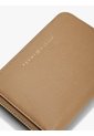 Billetera Beige Texturizada Con Cremallera Y Logo Tommy Hilfiger de Tommy Hilfiger