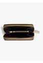 Billetera Beige Texturizada Con Cremallera Y Logo Tommy Hilfiger de Tommy Hilfiger