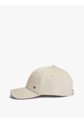 Gorra Beige De Béisbol Con Seis Paneles Y Logo Tommy Hilfiger