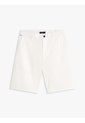 Bermudas Blanco Chino Dover Con Logo Bordado Tommy Hilfiger de Tommy Hilfiger