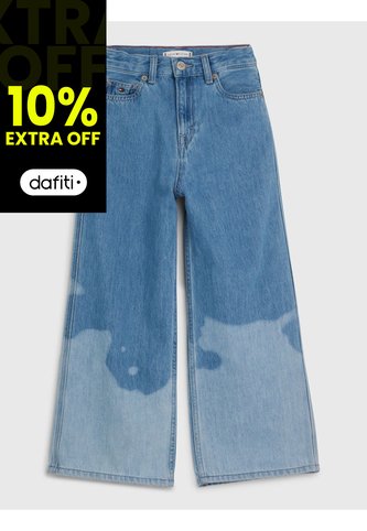Jeans Acampanados Para Niña Azul Tommy Hilfiger Tommy Hilfiger