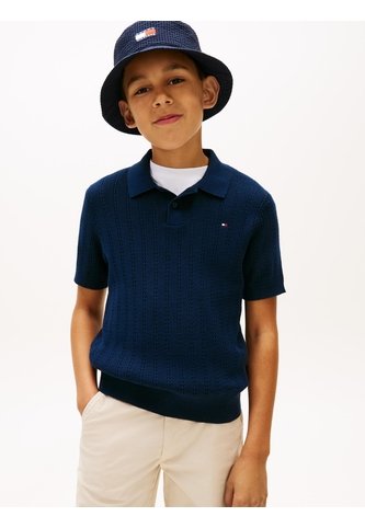 Saco Multicolor Tipo Polo Manga Corta Con Logo Tommy Hilfiger Tommy Hilfiger