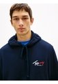 Buzo Multicolor Con Capota Y Logo Script Tommy Jeans de Tommy Hilfiger
