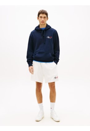 Buzo Multicolor Con Capota Y Logo Script Tommy Jeans